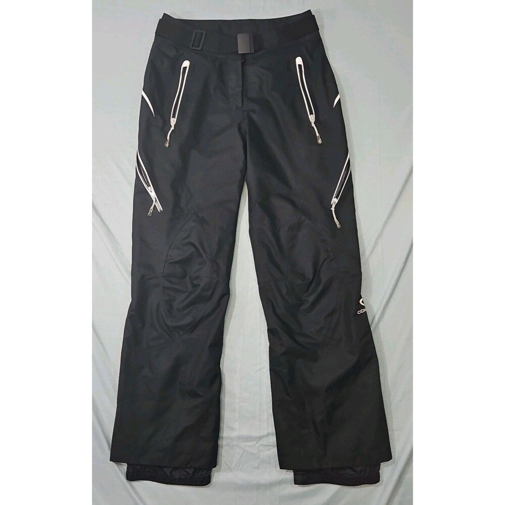 Obermeyer Royale Ski Pants Womens Size 8 Black Waterproof Snowboard Insulated